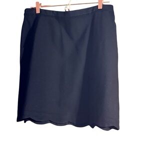 Skies Are Blue Elegant Black Skirt